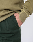 The-Great-The-College-Sweatshirt-Washed-Fit-Green-with-Gaucho-Graphic