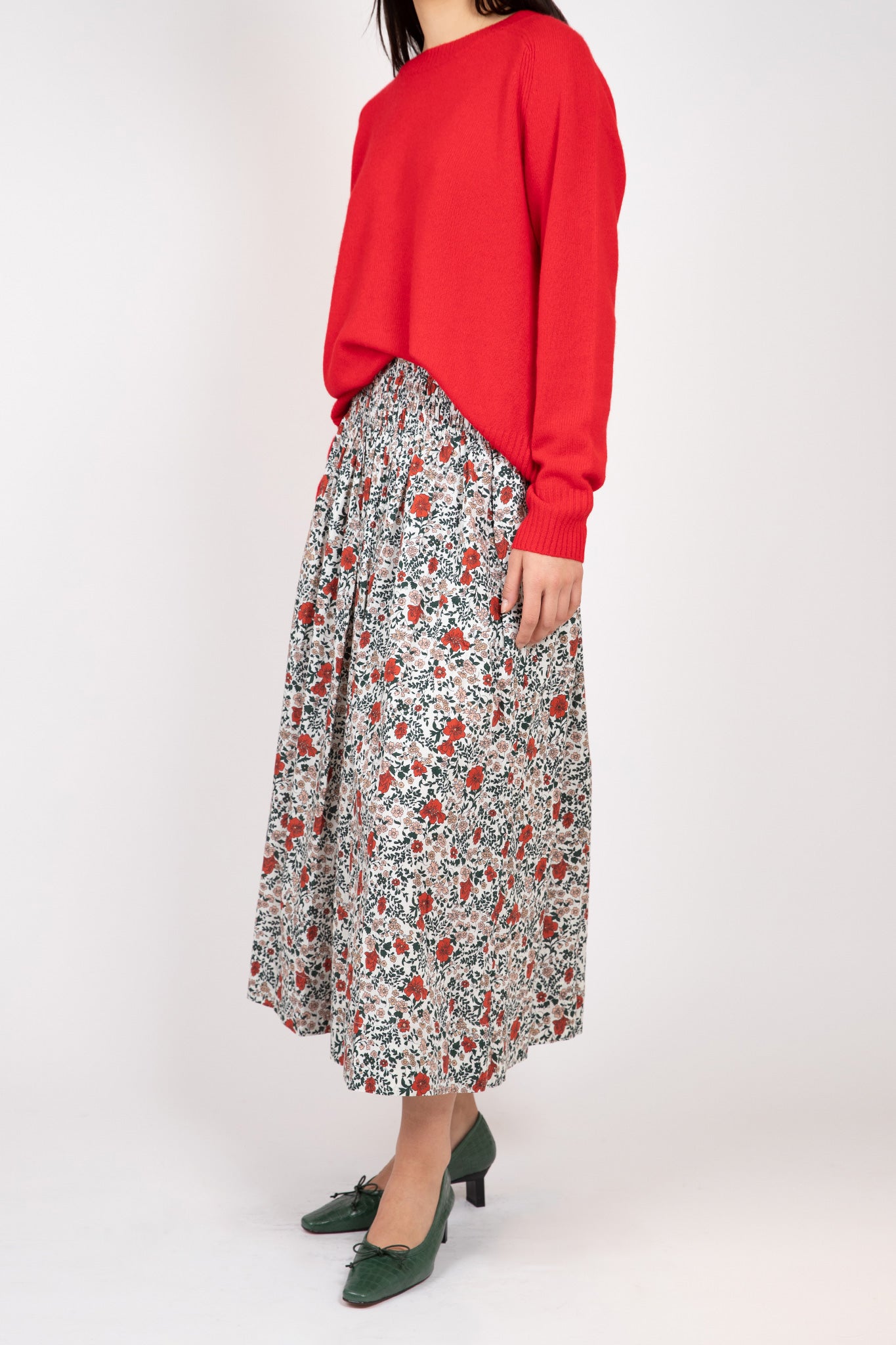    The-Great-The-Viola-Skirt-Cream-Mesa-Floral