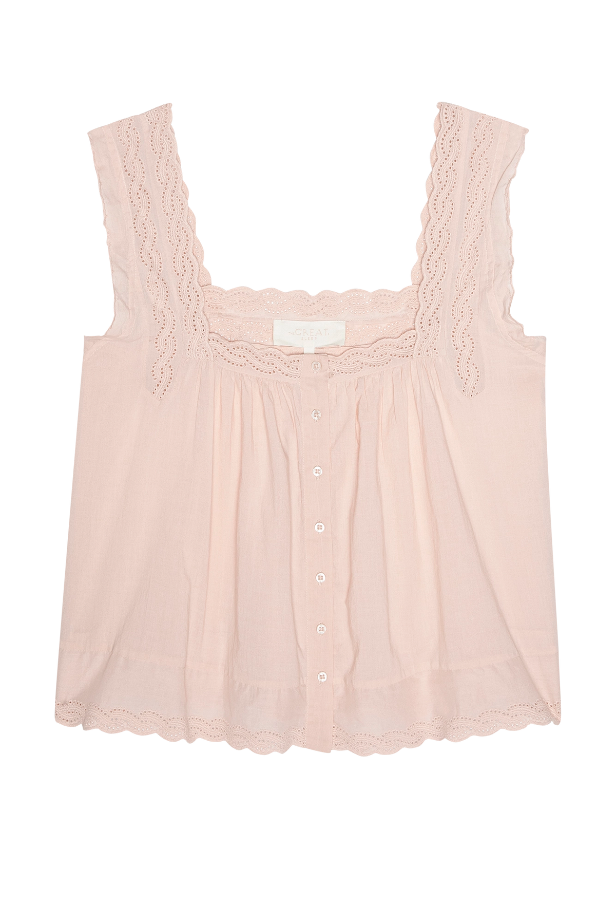 The Eyelet Tank Sleepwear The Great