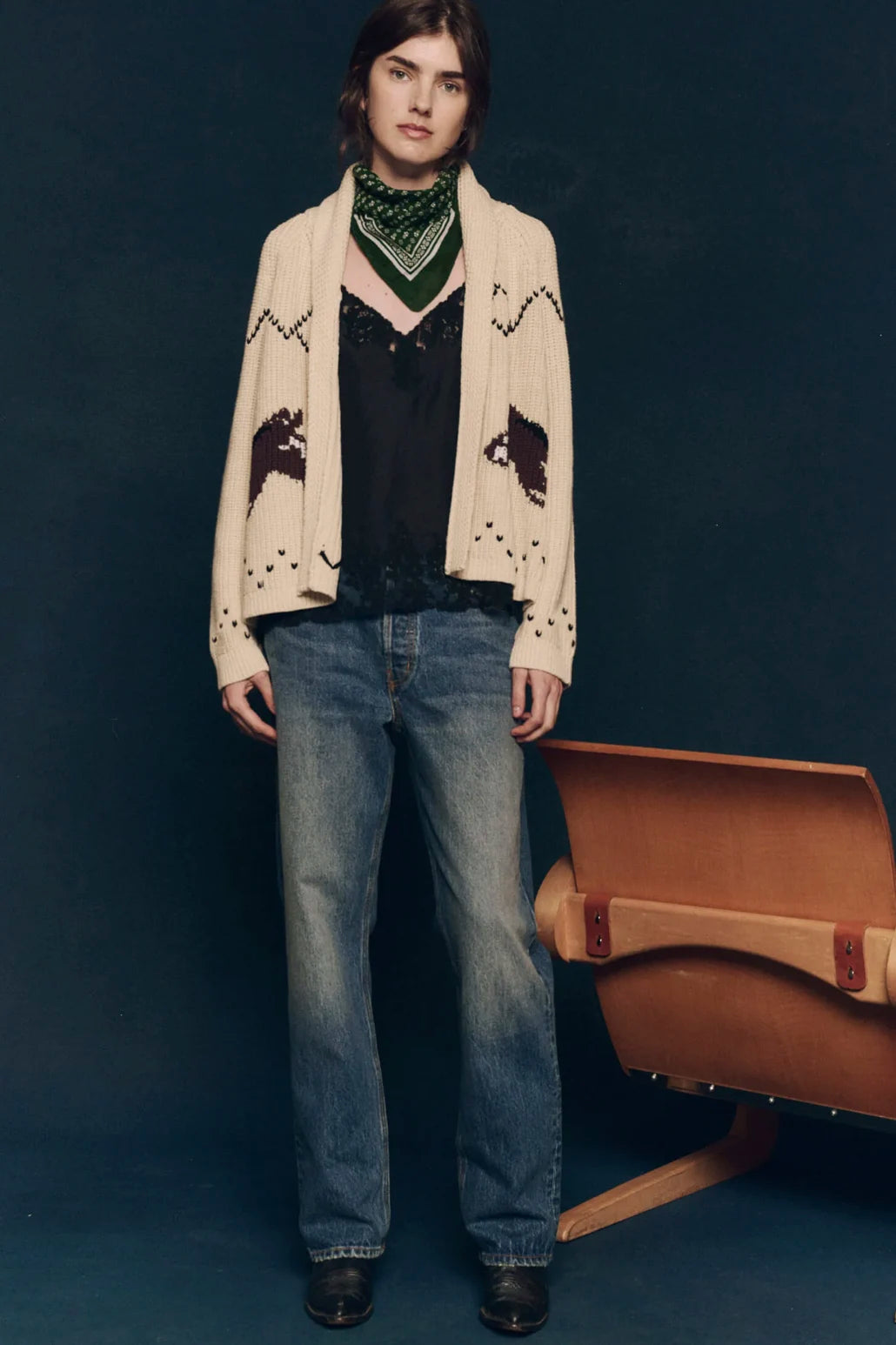 The Horse Lodge Cardigan Sweaters &amp; Knits The Great