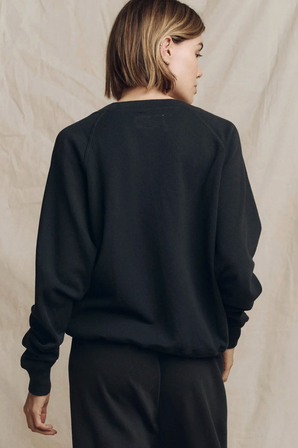 The V-Neck Sweatshirt Sweaters &amp; Knits The Great   