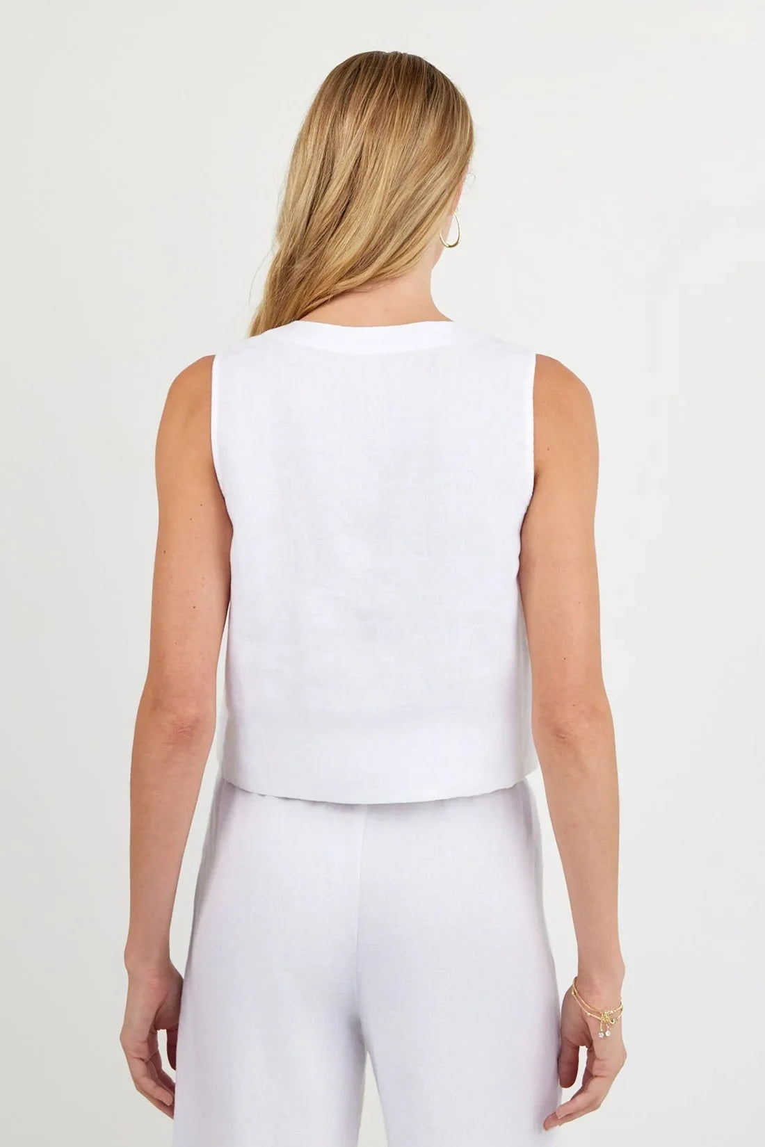 Sleeveless Half Placket Top Shirts &amp; Tops Bella Dahl