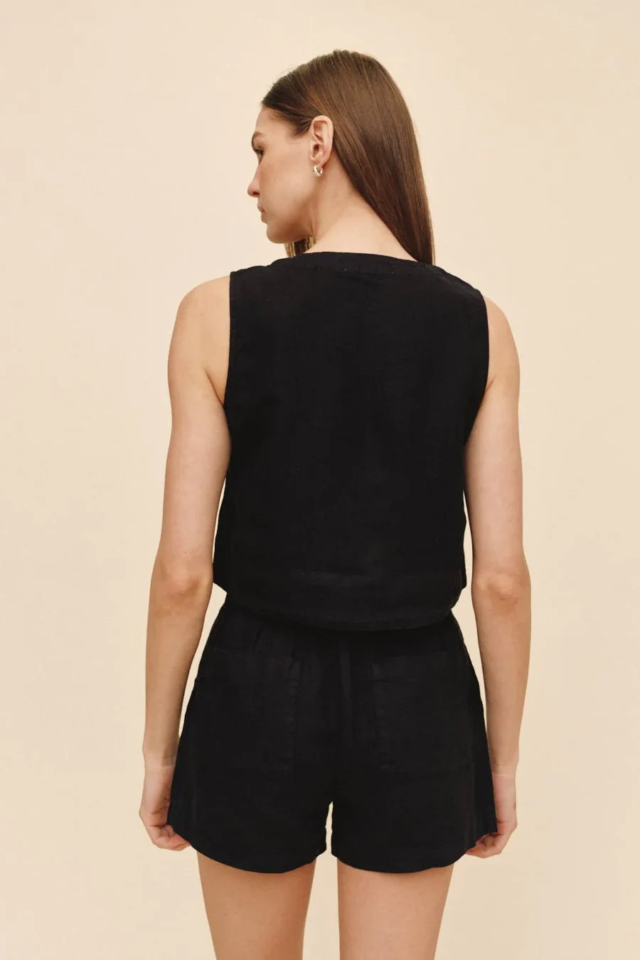Sleeveless Half Placket Top Shirts &amp; Tops Bella Dahl