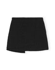 Textured Suiting Mini Skirt Skirts & Dresses Ganni   
