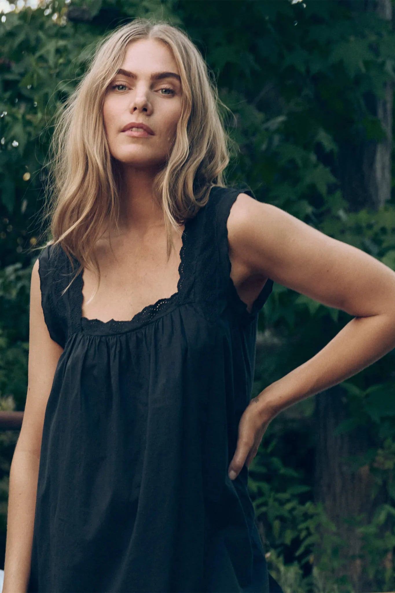 loose mini tank dress The Eyelet Mini Tank Dress – Hill's Dry Goods