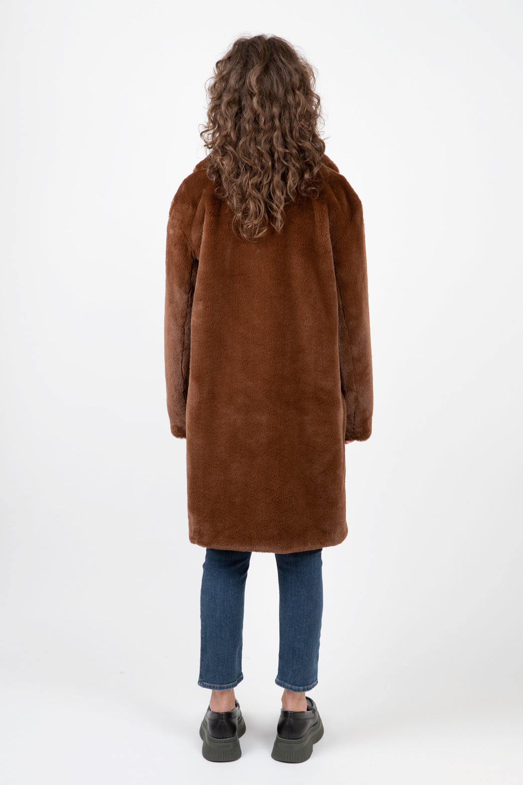 Velvet-Evalyn-Faux-Lux-Fur-Long-Jacket-Brown