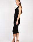 Fifi Matte Jersey Asymmetric Dress Skirts & Dresses Velvet   