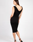 Fifi Matte Jersey Asymmetric Dress Skirts & Dresses Velvet   