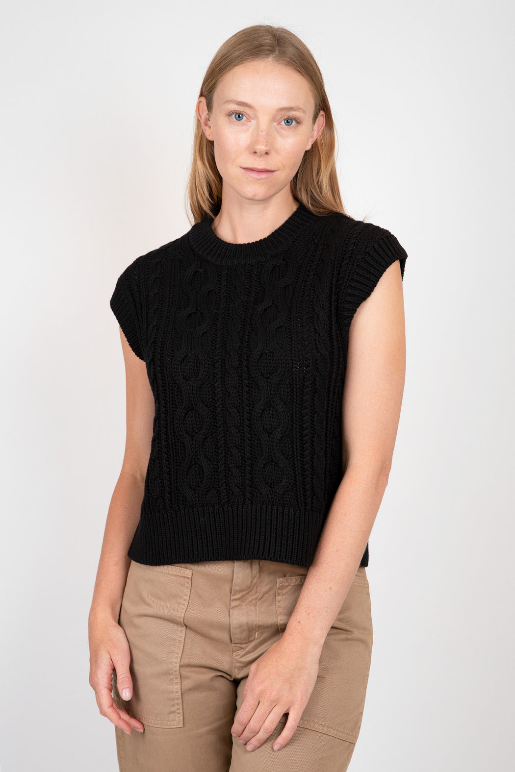 Velvet-Hadden-Sweater-Vest-Black