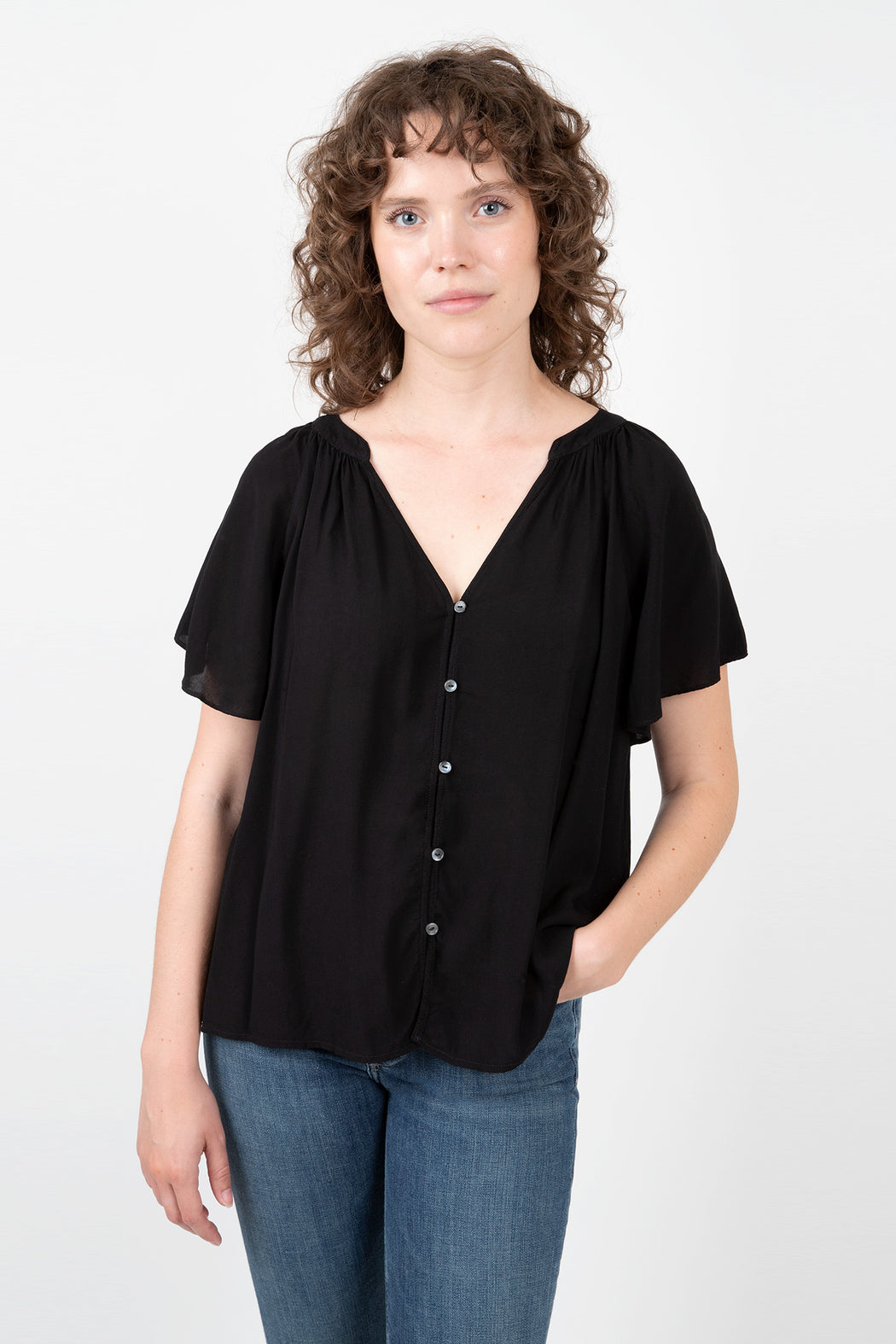 Velvet-Harley-Rayon-Challis-Top-Black
