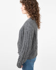 Hazel Alpaca Cable Cardi Sweaters & Knits Velvet   