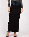 Hilton Midi Skirt Skirts & Dresses Velvet   