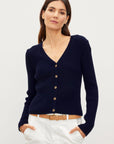 Hydie Button Front Cardigan Sweaters & Knits Velvet   