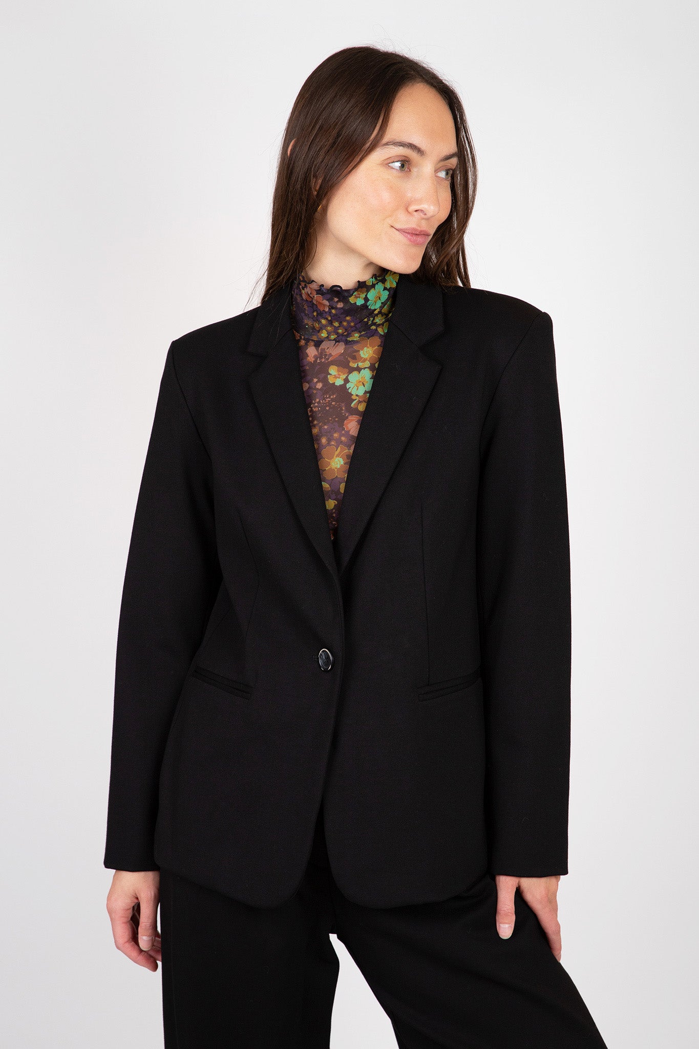 Julianne Ponti Blazer Jackets & Coats Velvet   