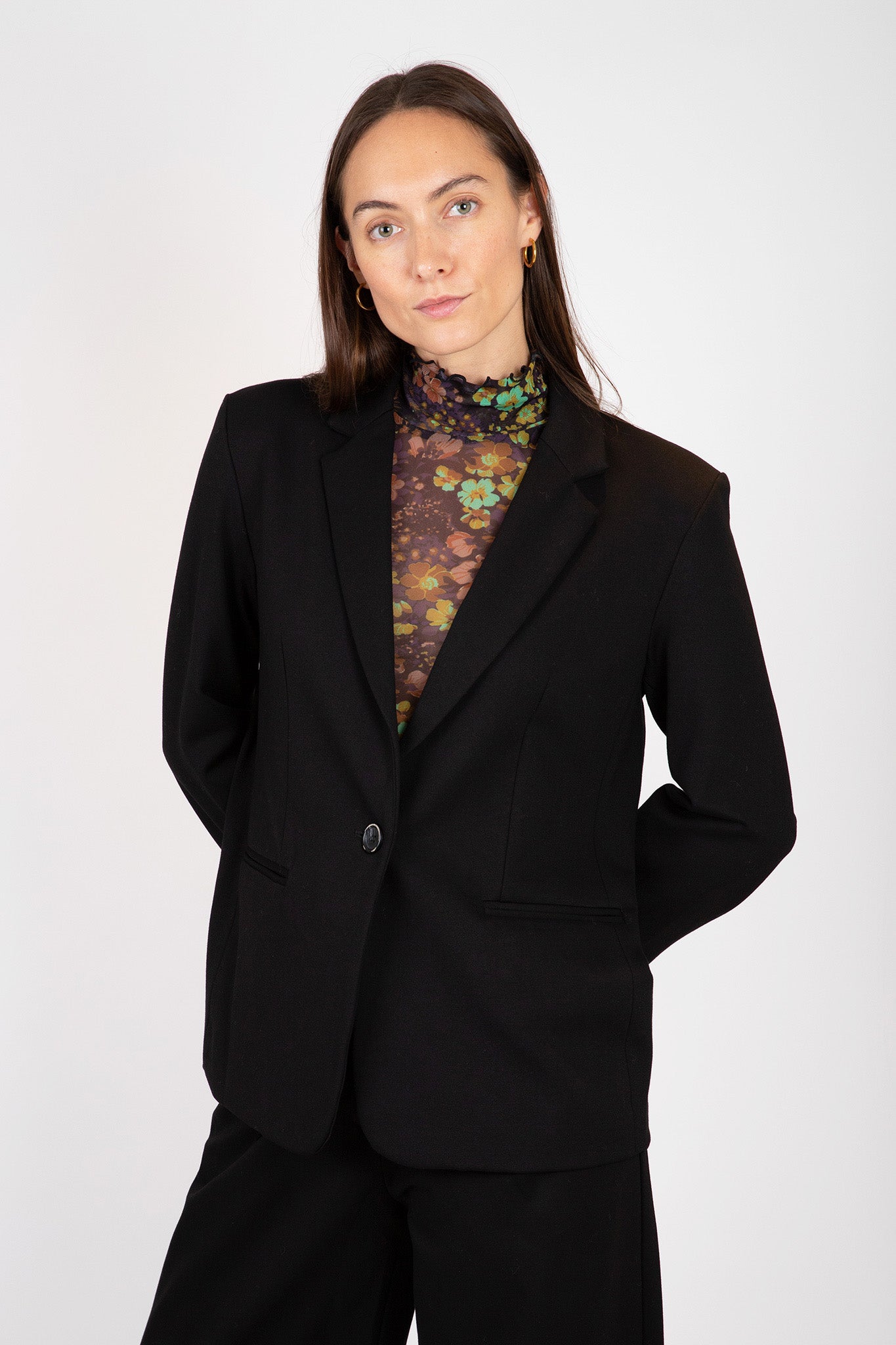 Julianne Ponti Blazer Jackets & Coats Velvet   