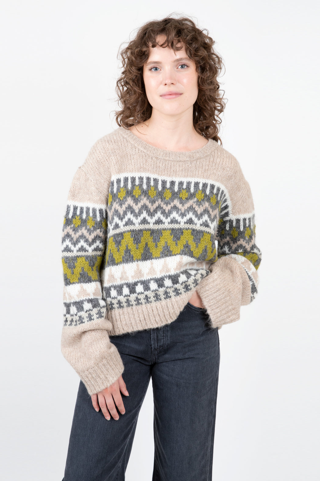    Velvet-Makenzie-Fair-Isle-Sweater-Pistachio