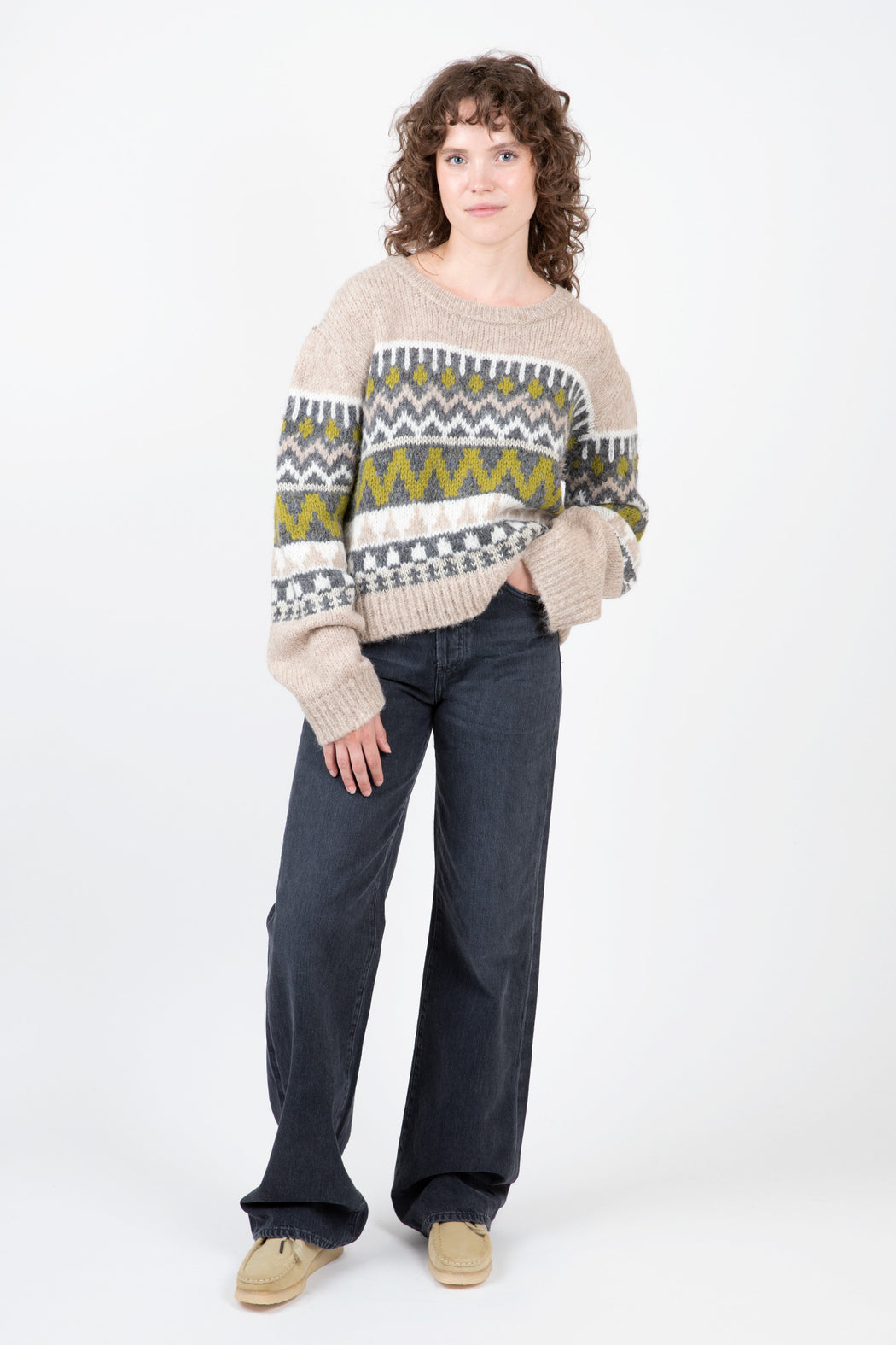    Velvet-Makenzie-Fair-Isle-Sweater-Pistachio