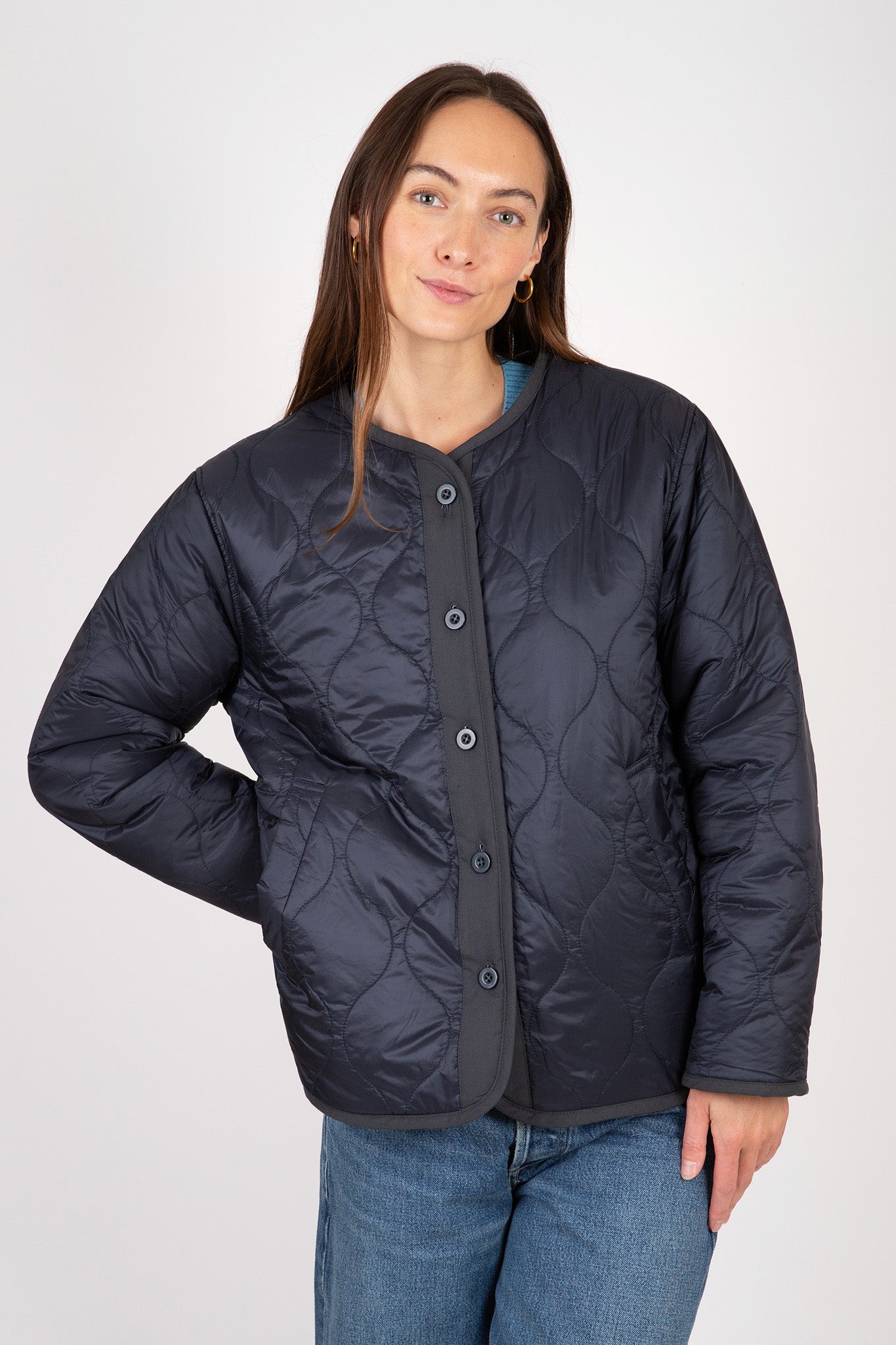 Velvet-Marissa-Reversible-Quilted-Sherpa-Jacket-Navy