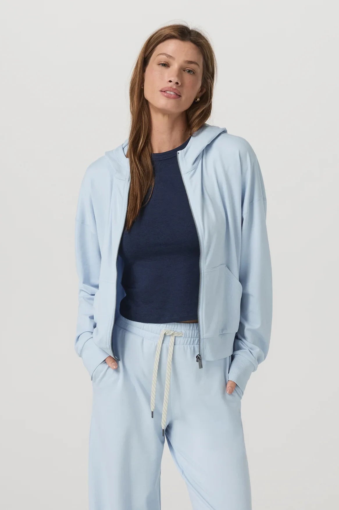 Halo Modern Full Zip Hoodie Activewear Vuori