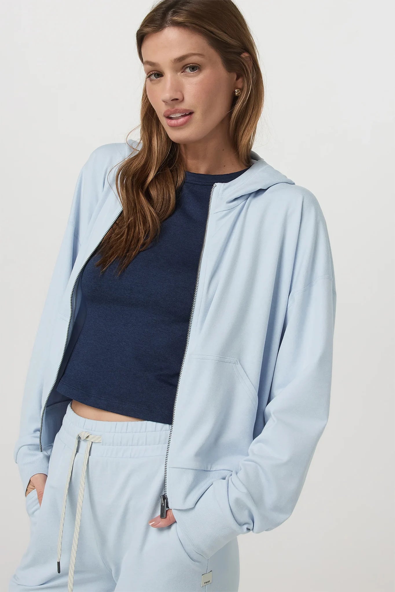 Halo Modern Full Zip Hoodie Activewear Vuori