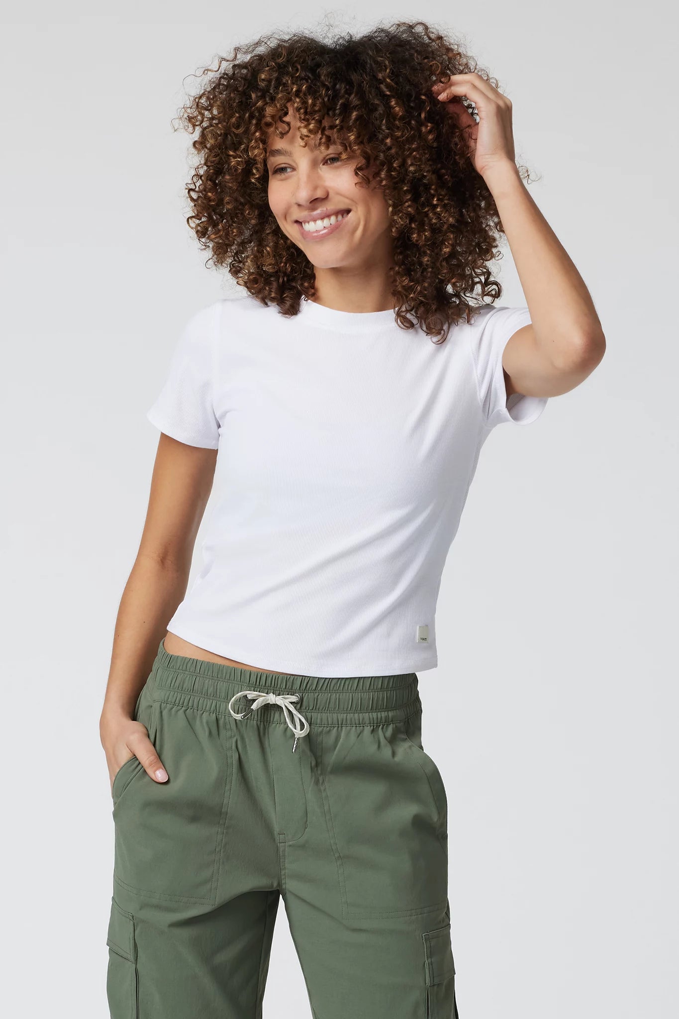 Pose Fitted Tee Activewear Vuori   
