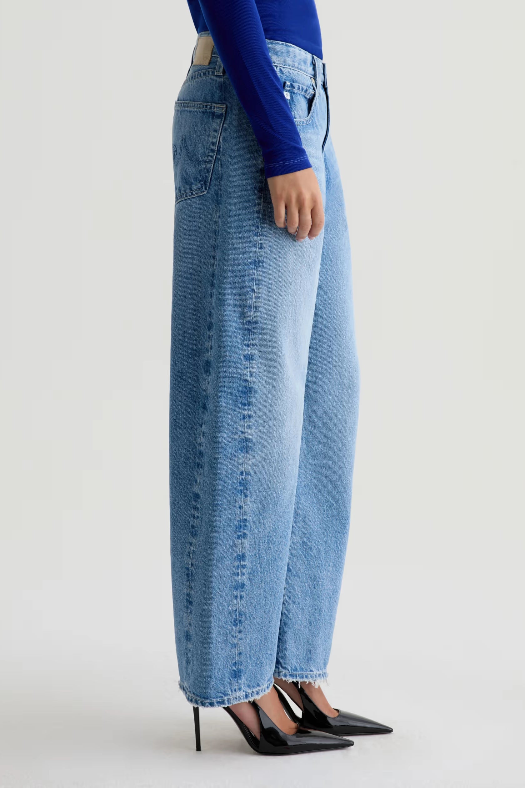 Hattie High-Rise Barrel Pants AG Jeans