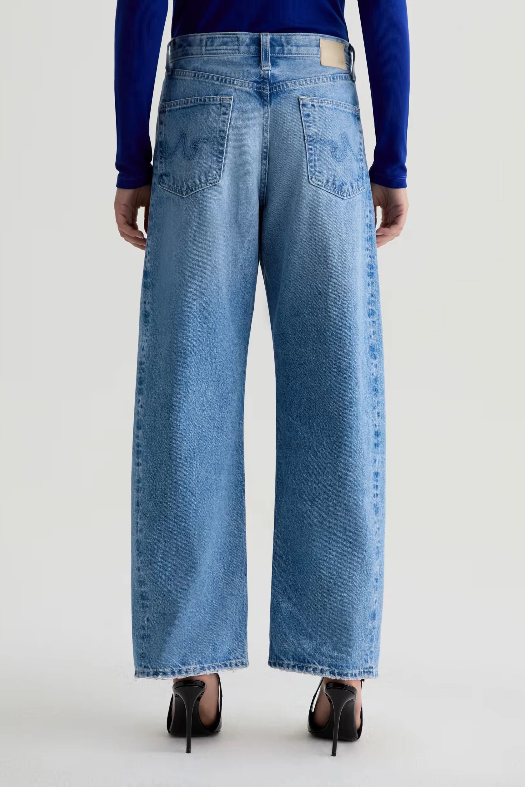 Hattie High-Rise Barrel Pants AG Jeans