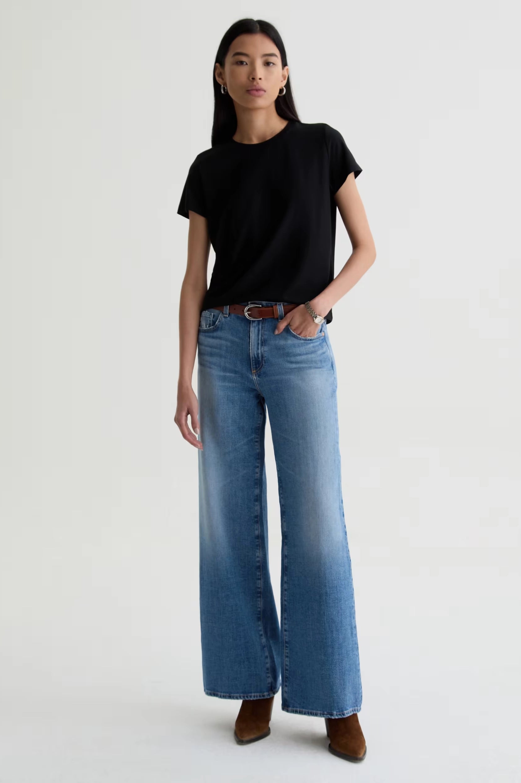 Saige Wide Leg Jean *coo Pants AG Jeans