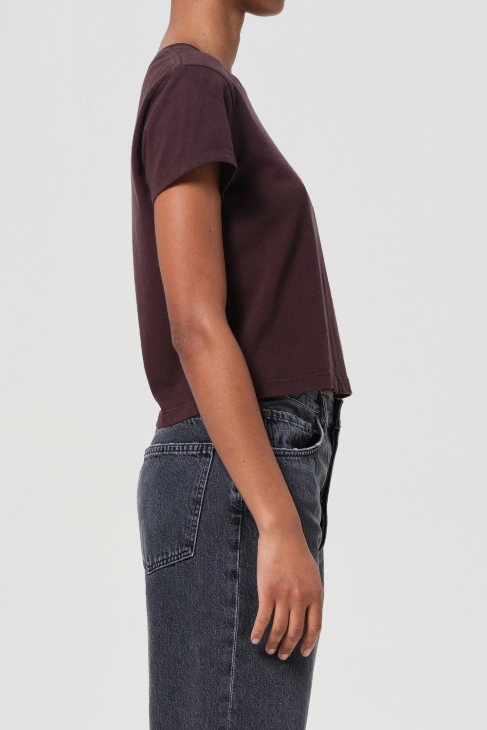 Adine Shrunken Tee T-Shirts Agolde