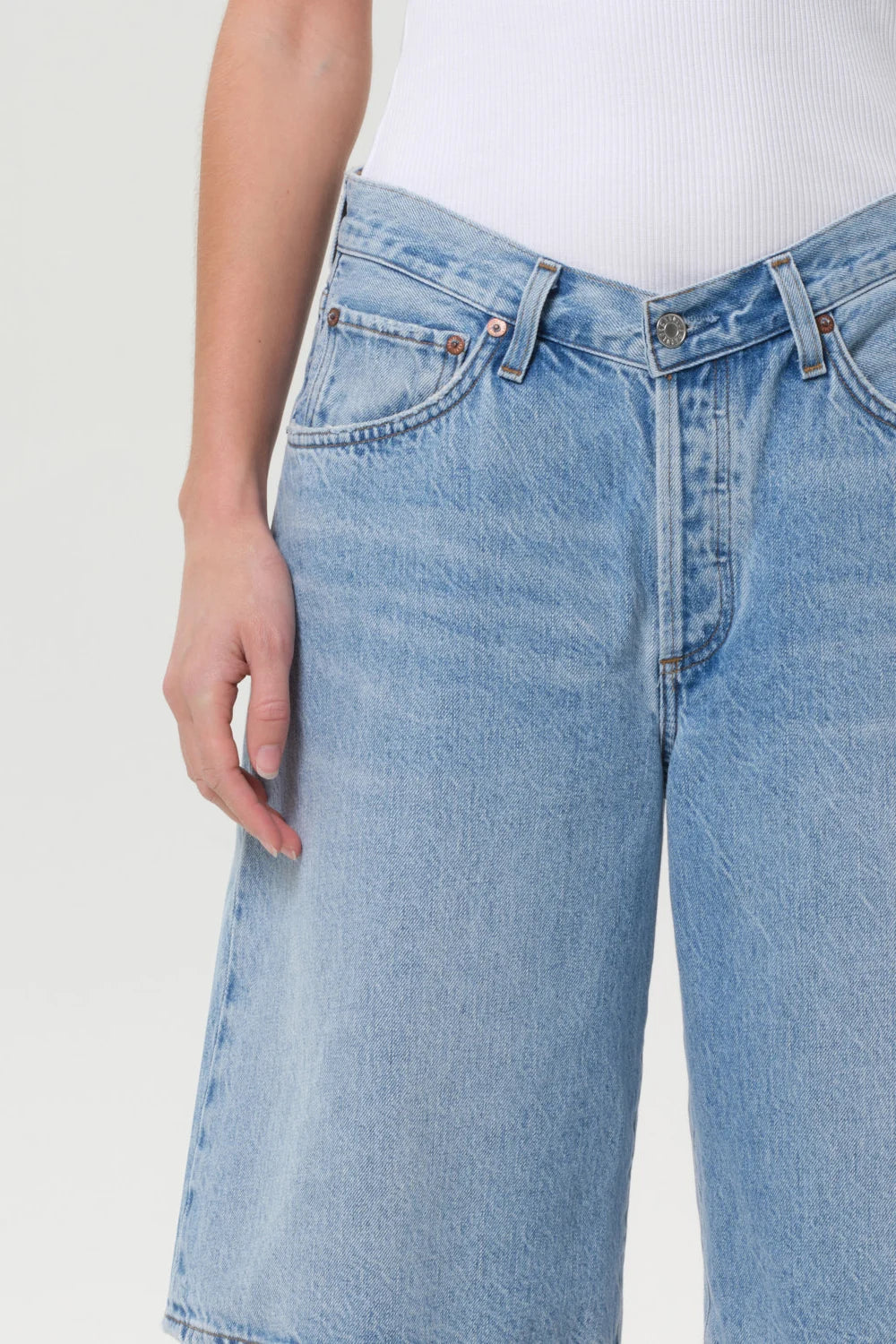 Baggy V-Short Shorts Agolde