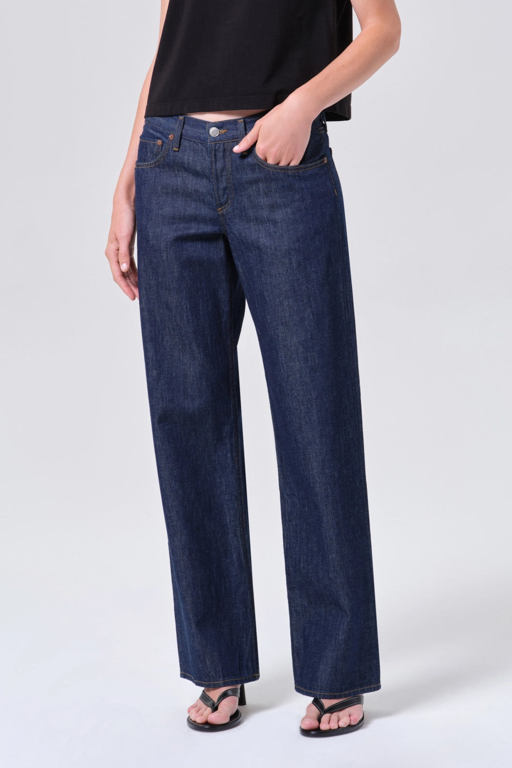 Low Rise Loose Pants Agolde