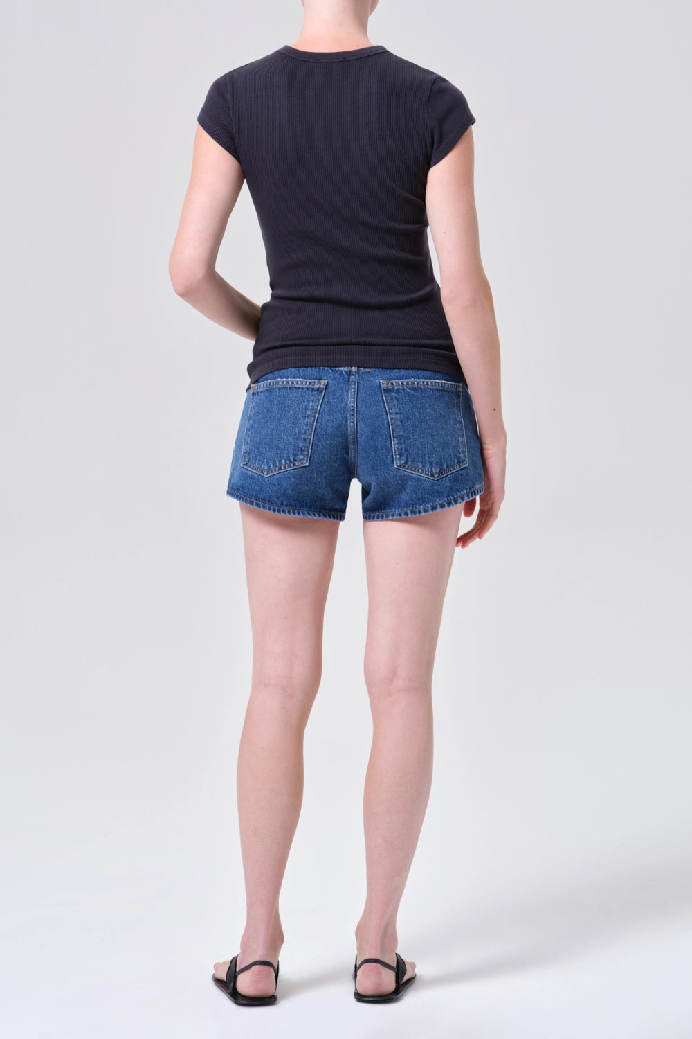 Low Rise Parker Short Shorts Agolde