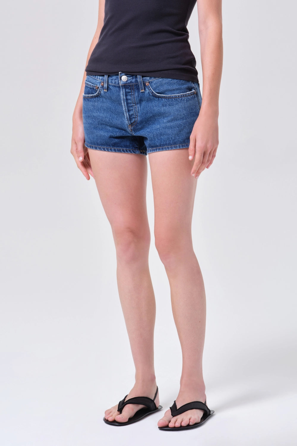 Low Rise Parker Short Shorts Agolde