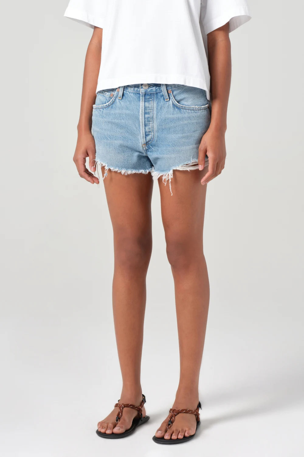 Parker Vintage Cut Off Short Shorts Agolde