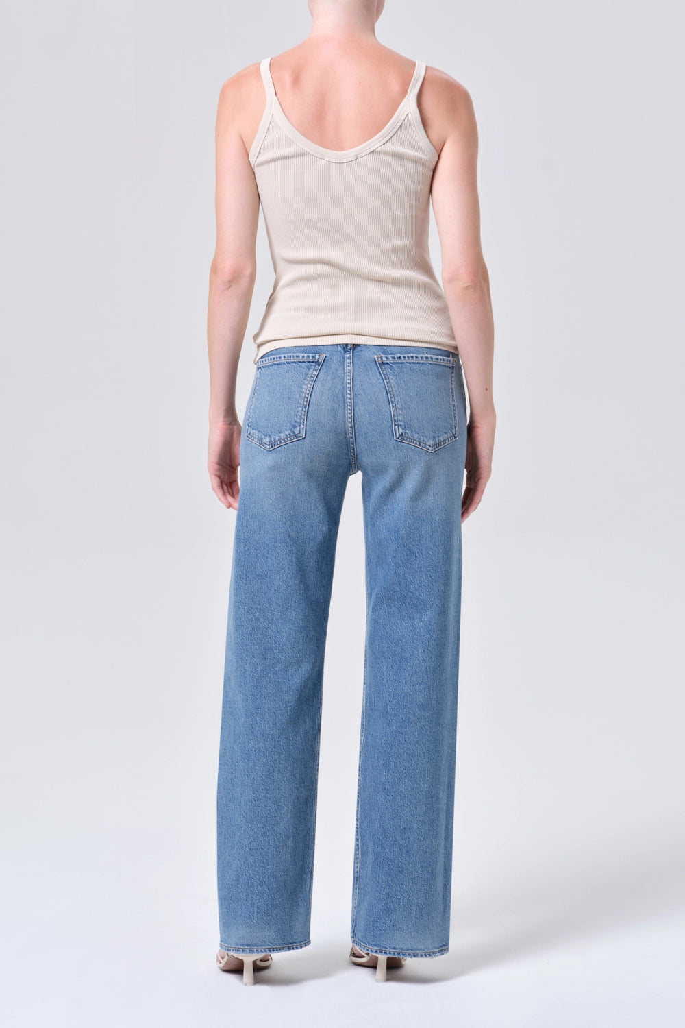 Ren Jean: High Rise Wide Leg - 32" Pants Agolde