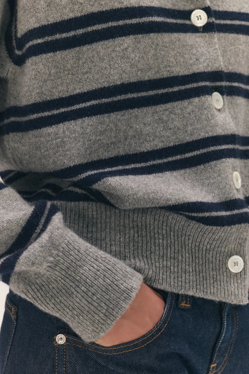 Ada Striped Cardigan Sweaters &amp; Knits &amp;Daughter