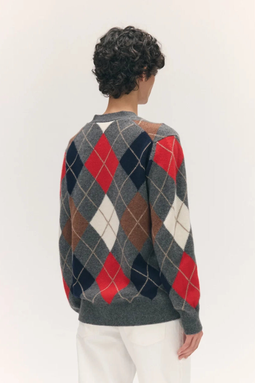 Ava Argyle Cardigan Sweaters &amp; Knits &amp;Daughter