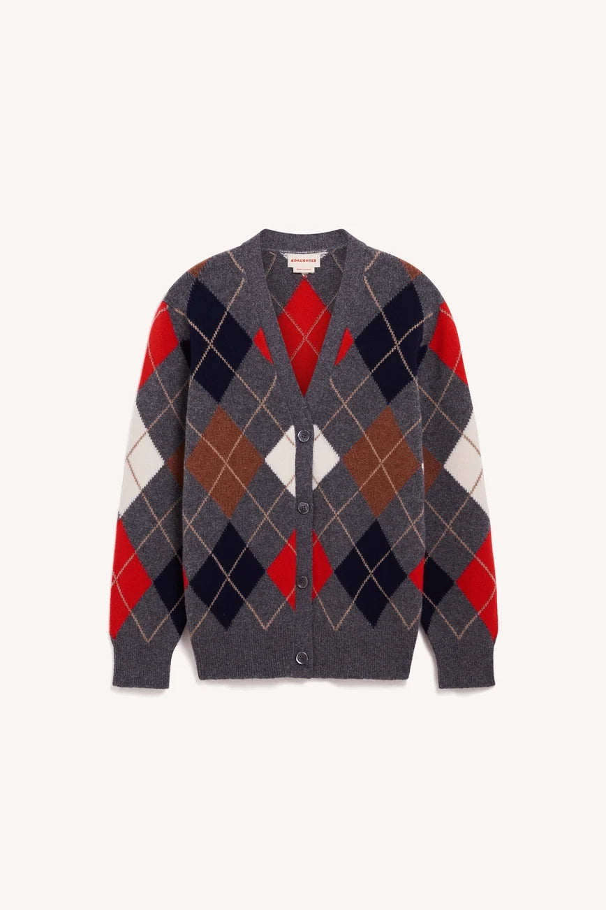 Ava Argyle Cardigan Sweaters &amp; Knits &amp;Daughter