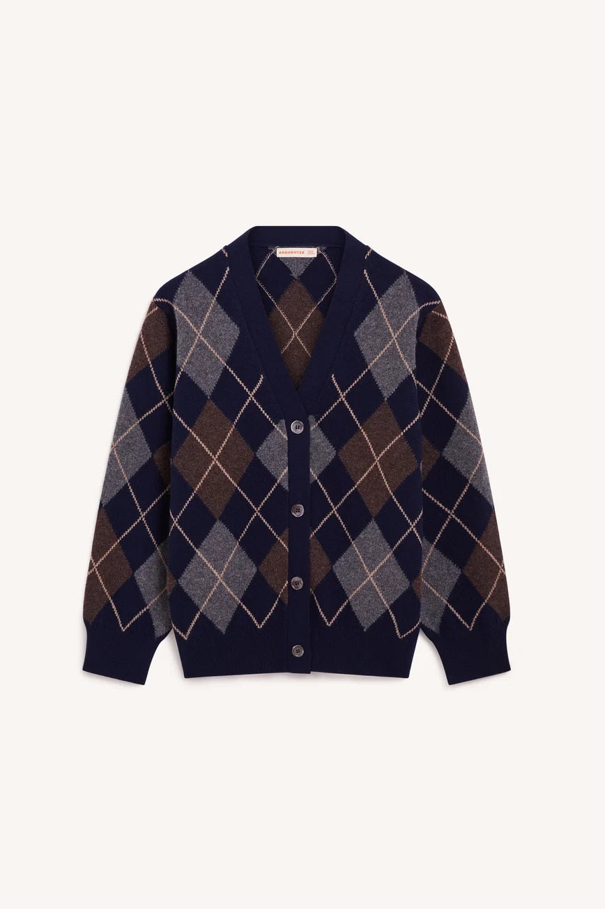 Ava Argyle Cardigan Sweaters &amp; Knits &amp;Daughter