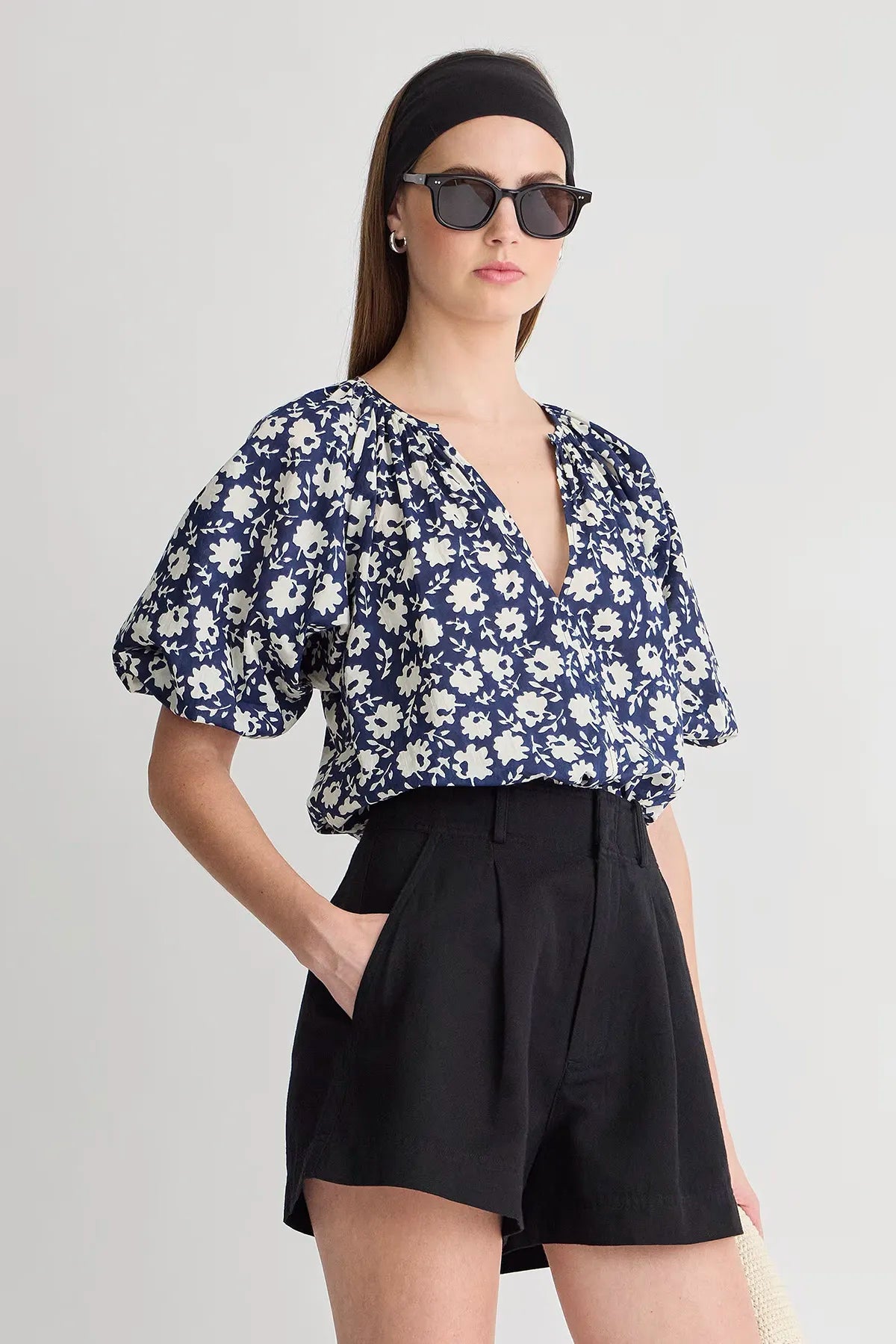 Nele Lantern Sleeve Top Shirts & Tops Apiece Apart