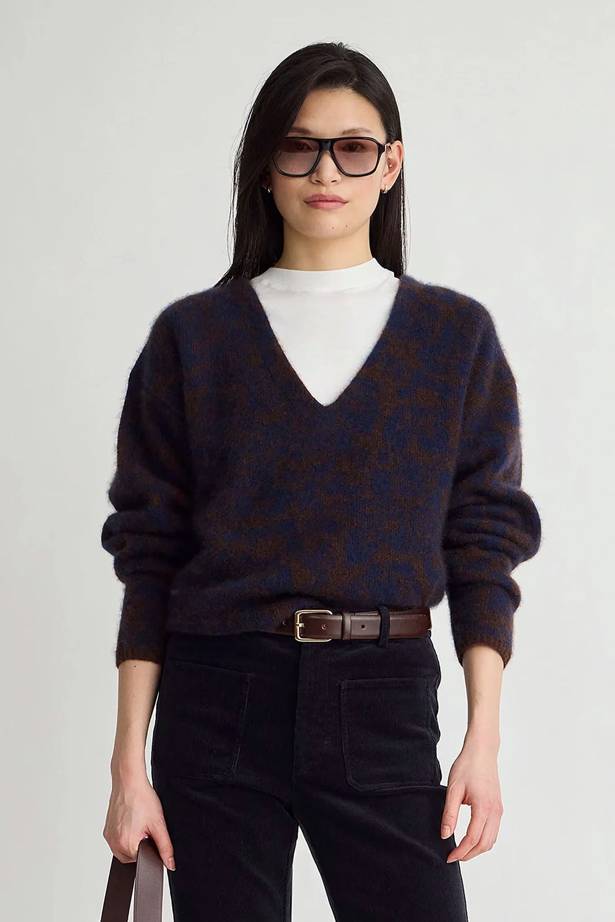Softest Silk Cashmere V-Neck Sweater Sweaters & Knits Apiece Apart