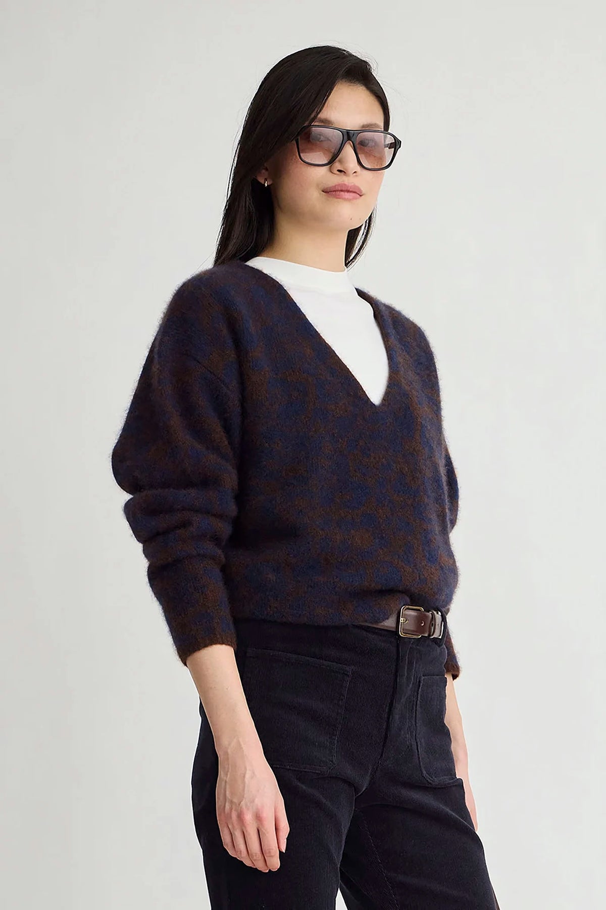 Softest Silk Cashmere V-Neck Sweater Sweaters & Knits Apiece Apart