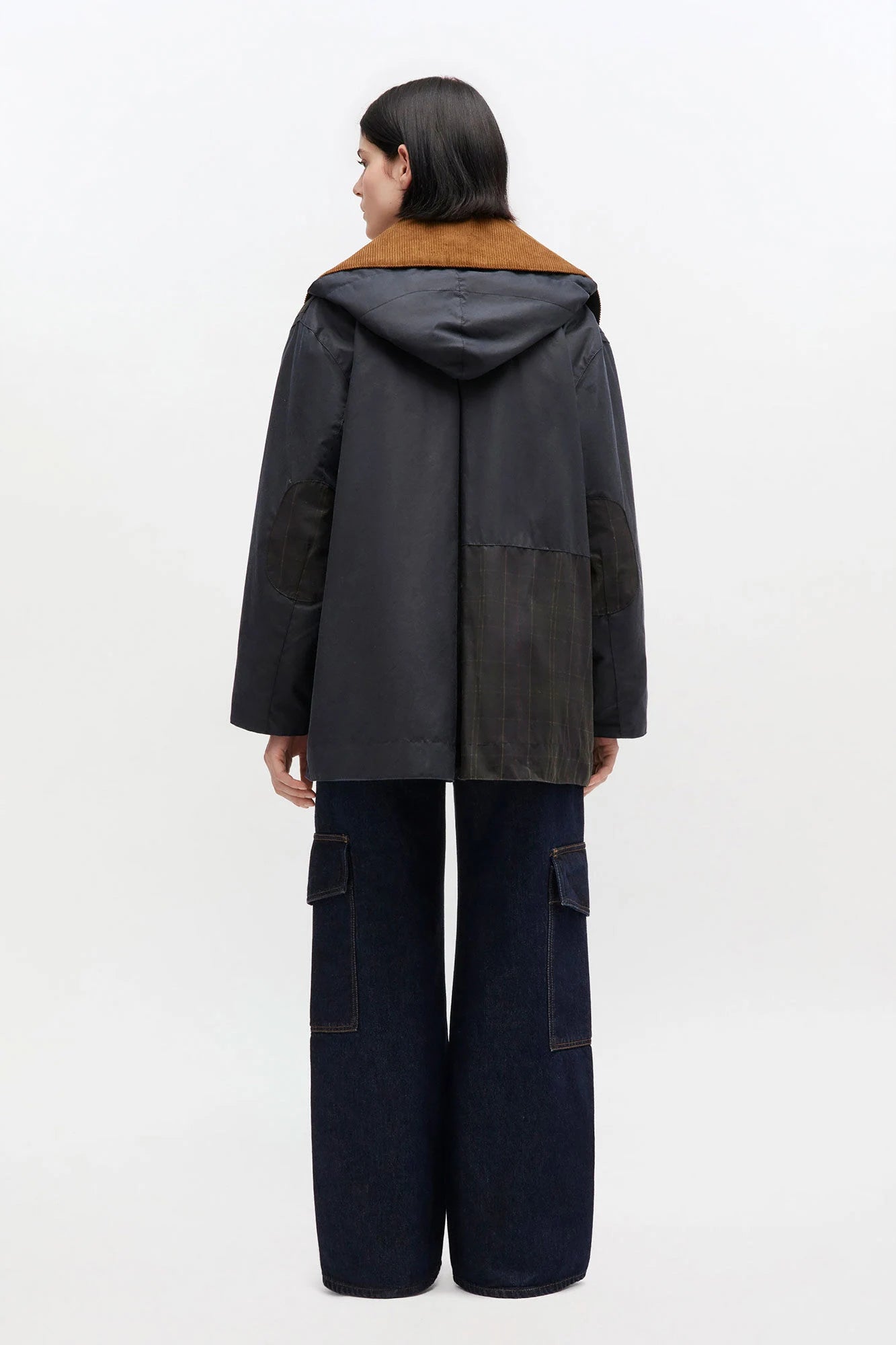 Barbour x GANNI Waxed Duffle Coat Jackets & Coats Barbour x GANNI