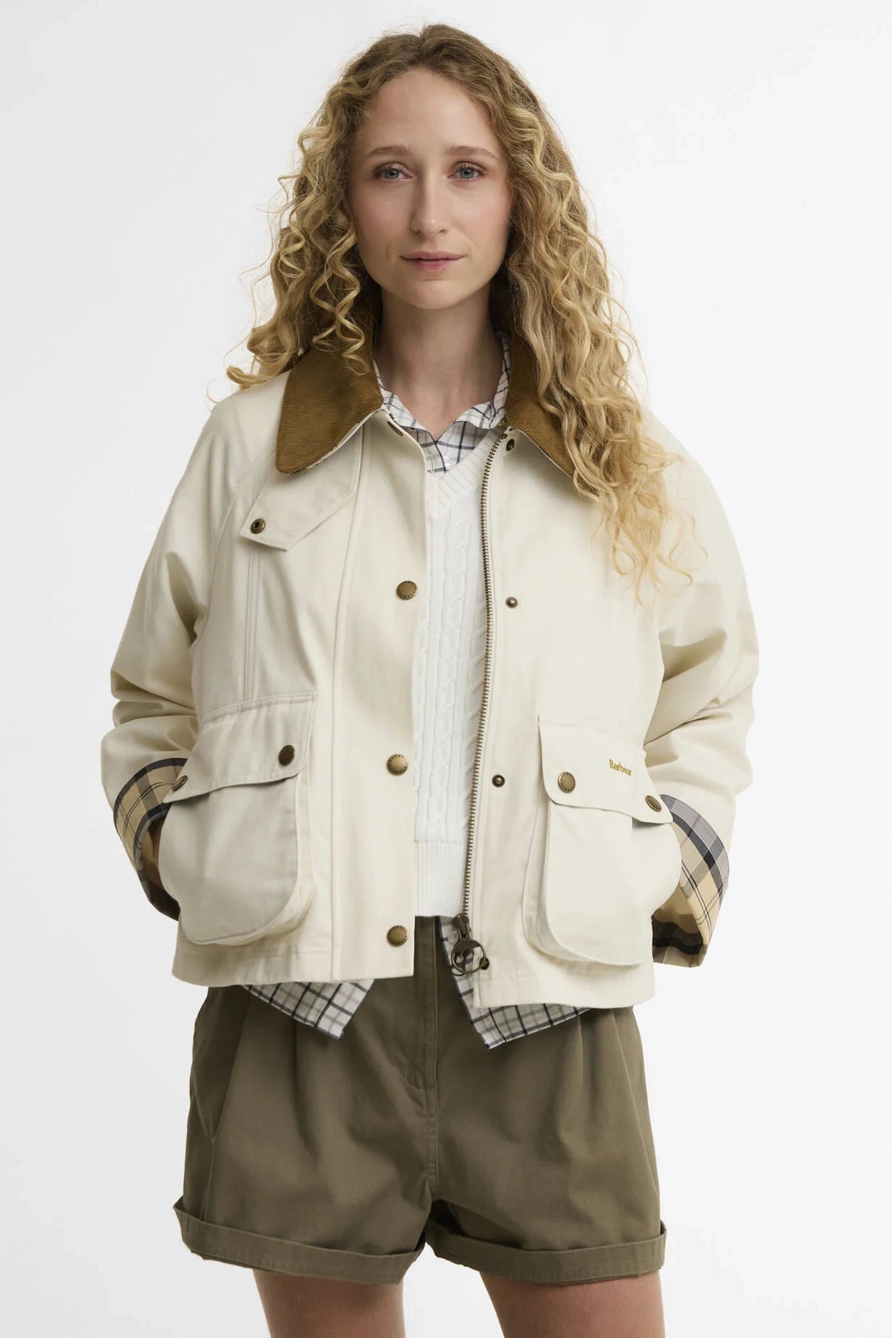 Cropped Beadnell Casual Jacket Jackets & Coats Barbour