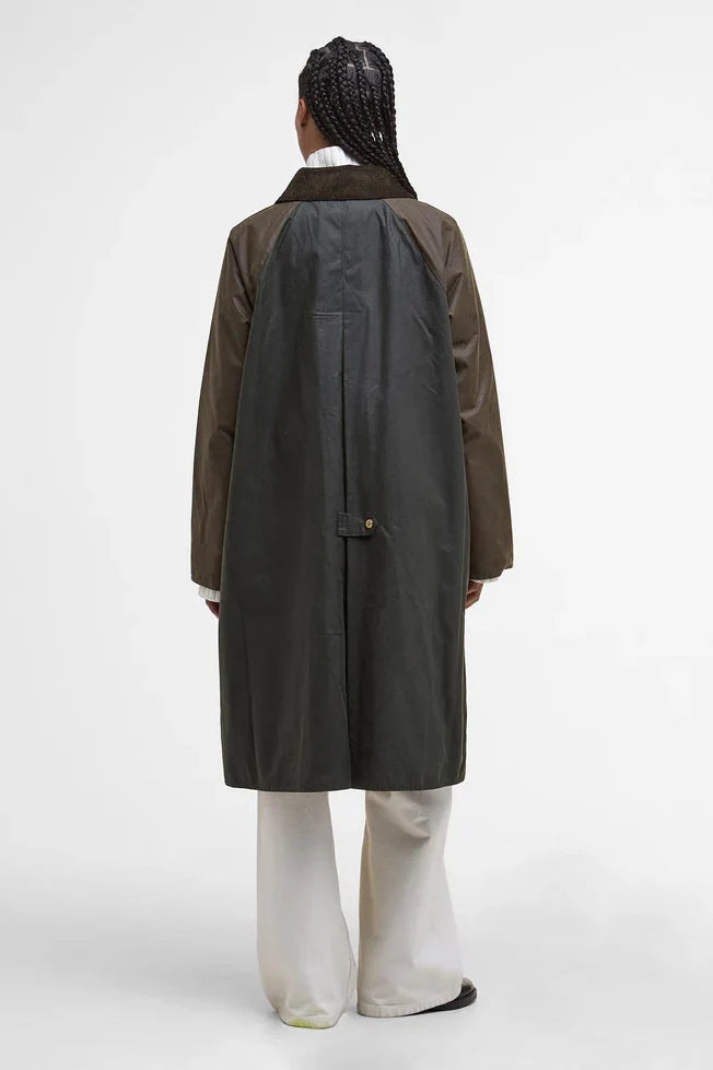 Evette Waxed Car Coat Jackets &amp; Coats Barbour