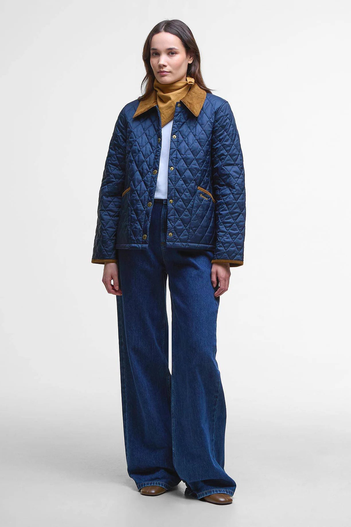 Icons Cropped Liddesdale Quilted Jacket Jackets & Coats Barbour