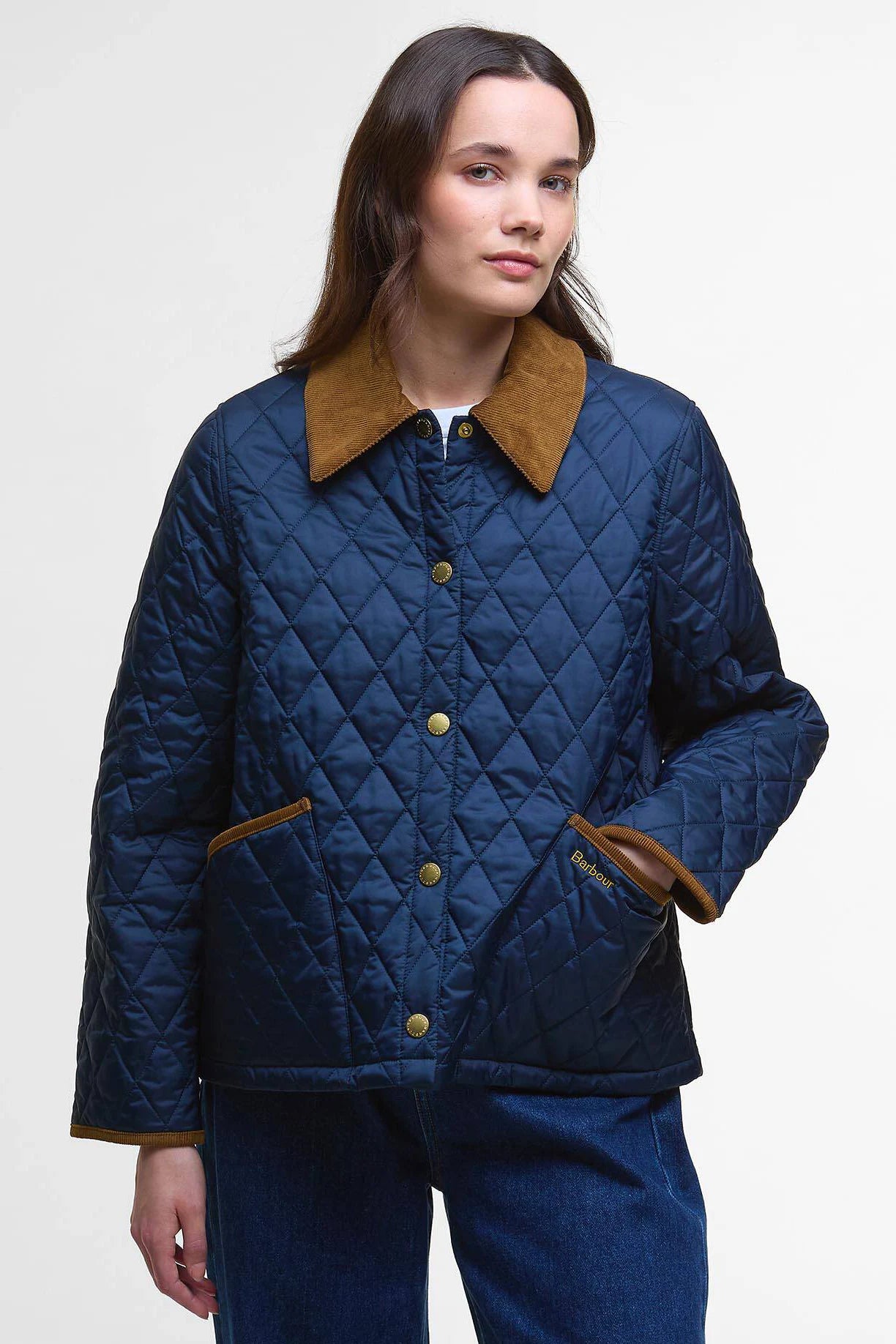 Icons Cropped Liddesdale Quilted Jacket Jackets & Coats Barbour