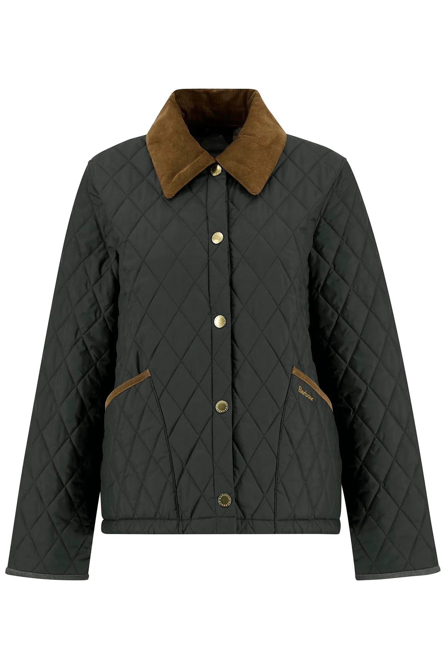 Icons Cropped Liddesdale Quilted Jacket Jackets &amp; Coats Barbour