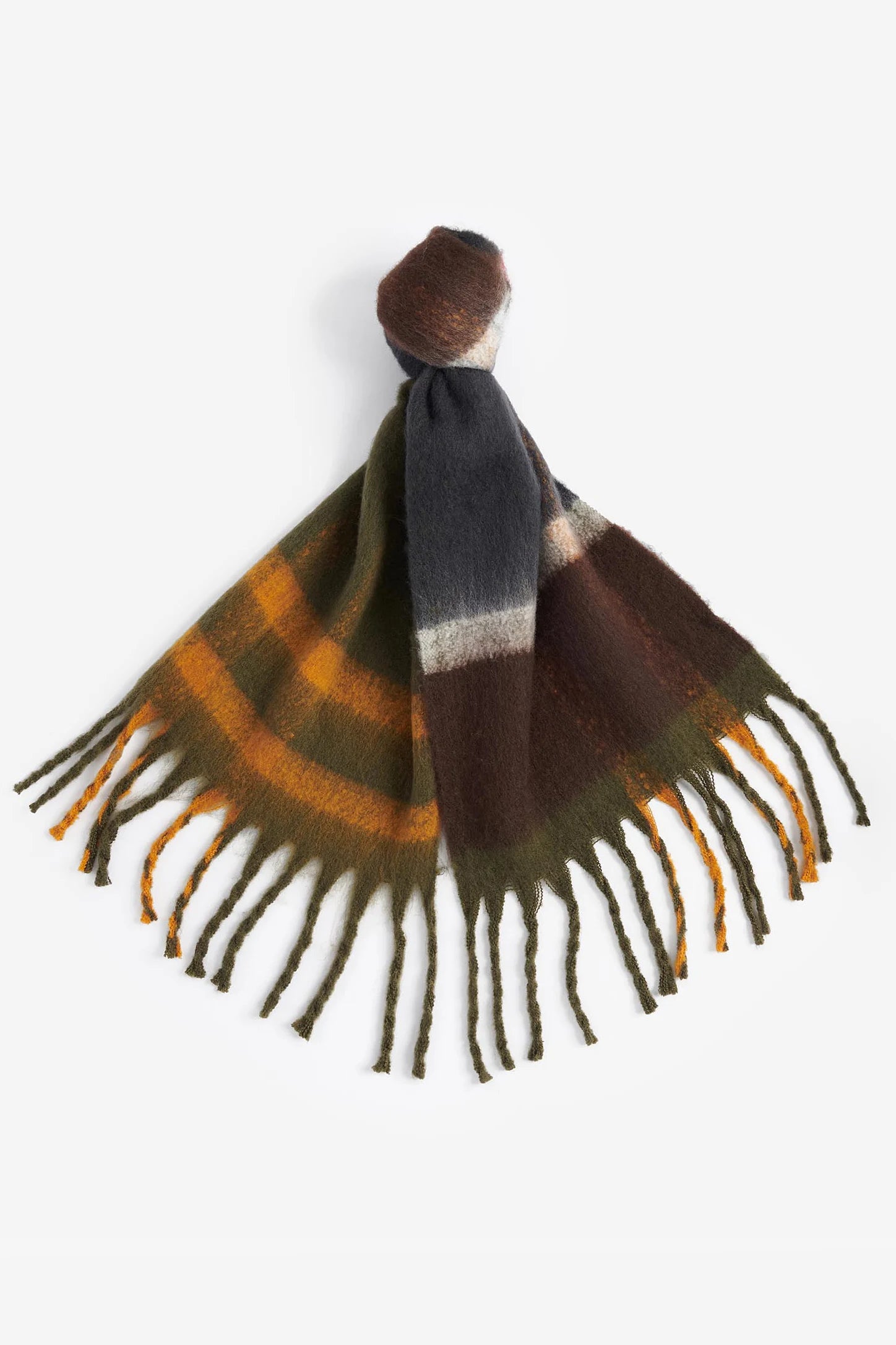 Isla Tartan Boucle Scarf Accessories Barbour