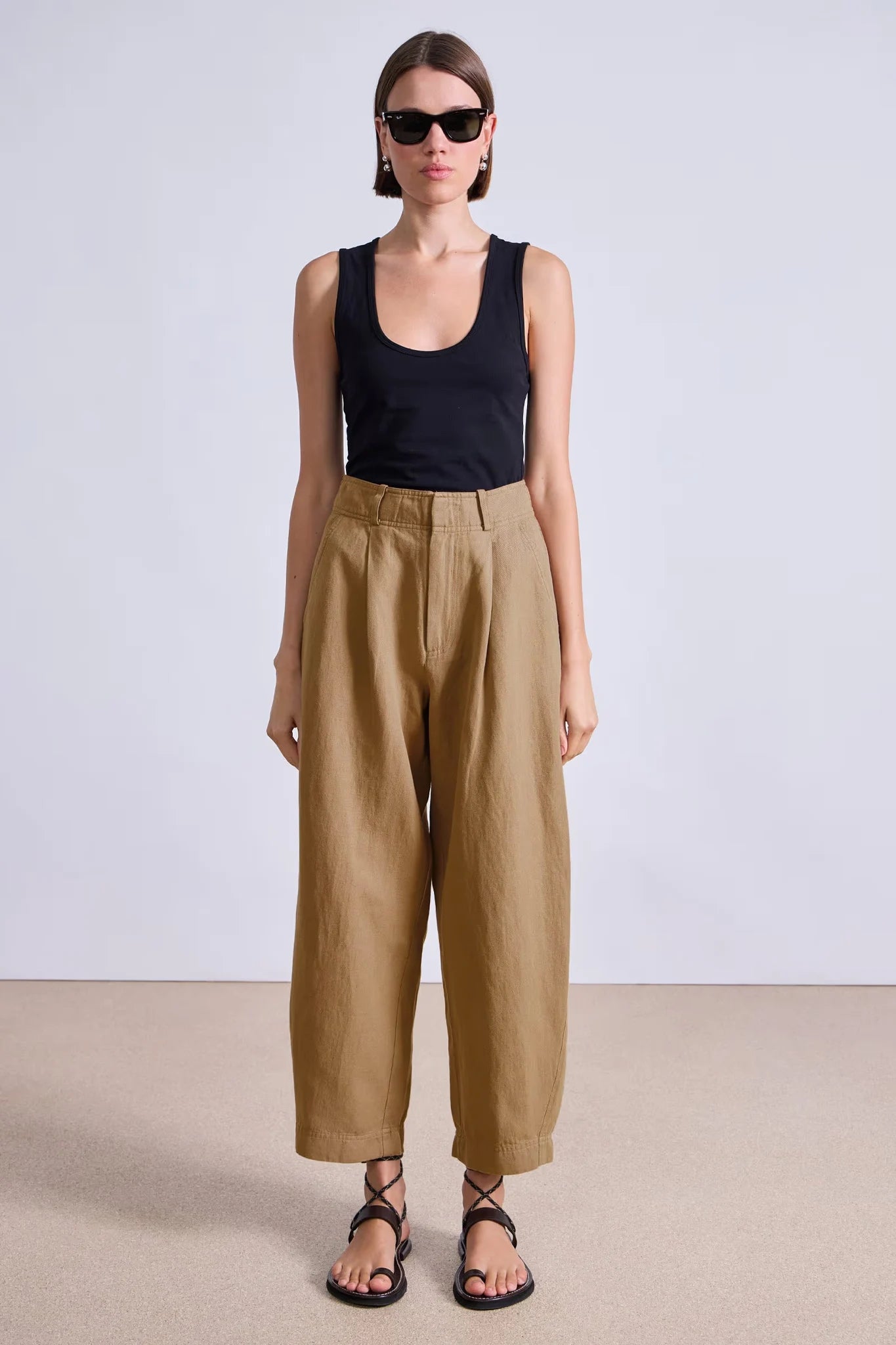 Bari Crop Trouser Pants Apiece Apart